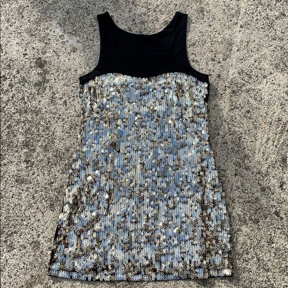 Express sequin party dress. Small - Picture 1 of 3
